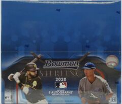 2020 Bowman Sterling MLB Baseball Hobby Box